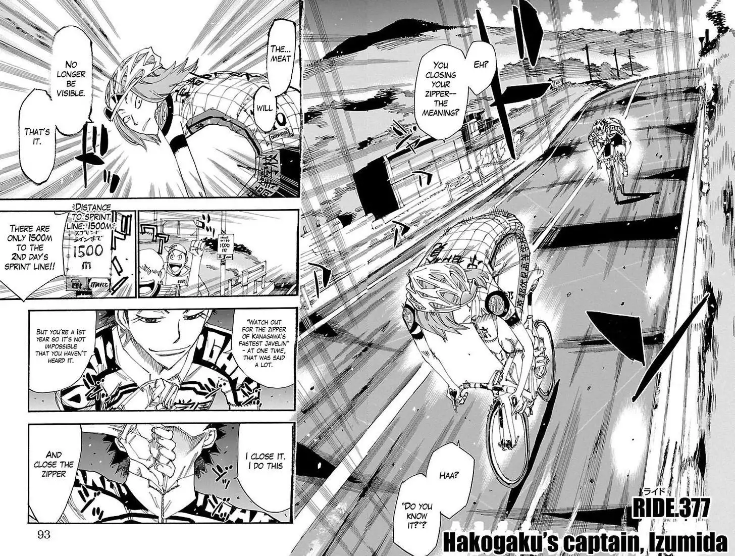 Yowamushi Pedal Chapter 377 2